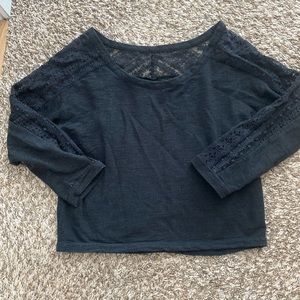 Charcoal American eagle sweater